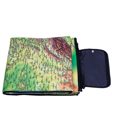 Picnic Blanket "European Aerodromes" XL Rogers Data