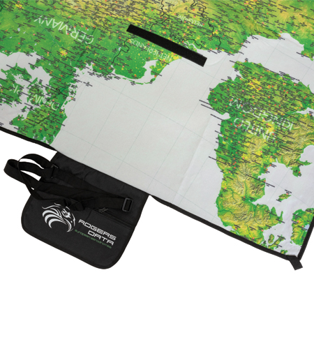 Picnic Blanket "European Aerodromes" XL Rogers Data