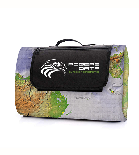Picnic Blanket "European Aerodromes" XL Rogers Data