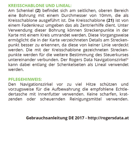 Rogers Data Navigation Compass 250