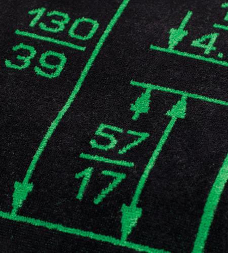 Runway Markings Beachtowel