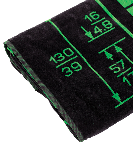 Runway Markings Beachtowel