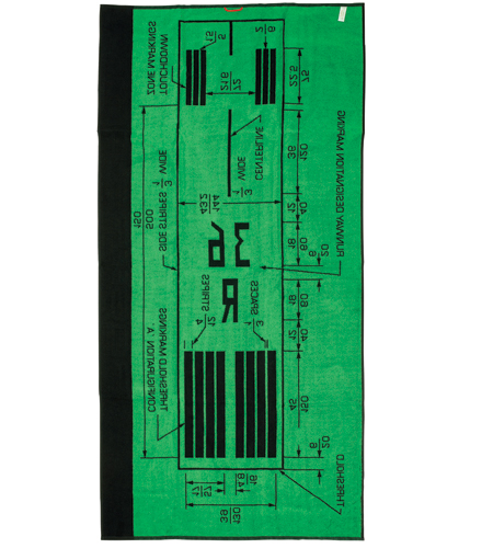Runway Markings Beachtowel