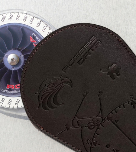 Navigation Compass Leather Cover