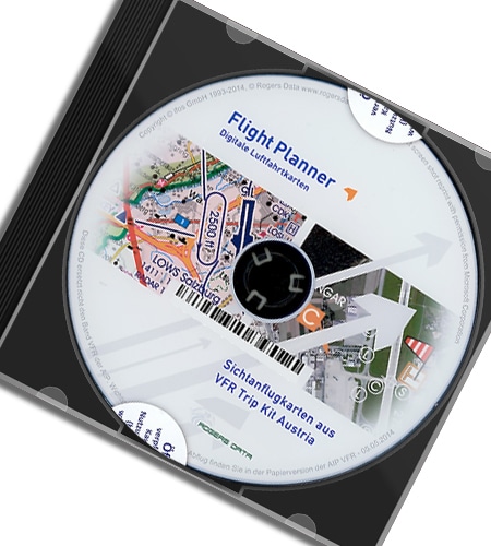 Digital VFR Trip Kit Austria 200k