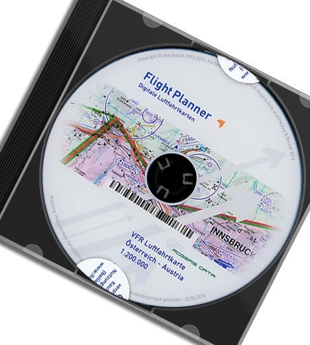 Digital VFR Chart Austria 200k