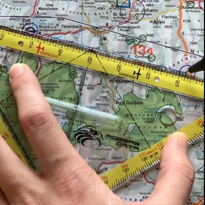 Protractor Triangle EASA/ICAO