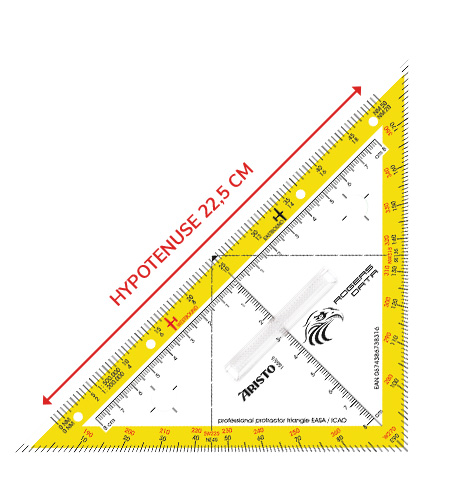 Navigationsdreieck Hypotenuse EASA ICAO