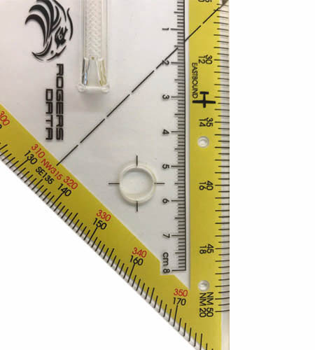 Navigationsdreieck Nahaufnahme