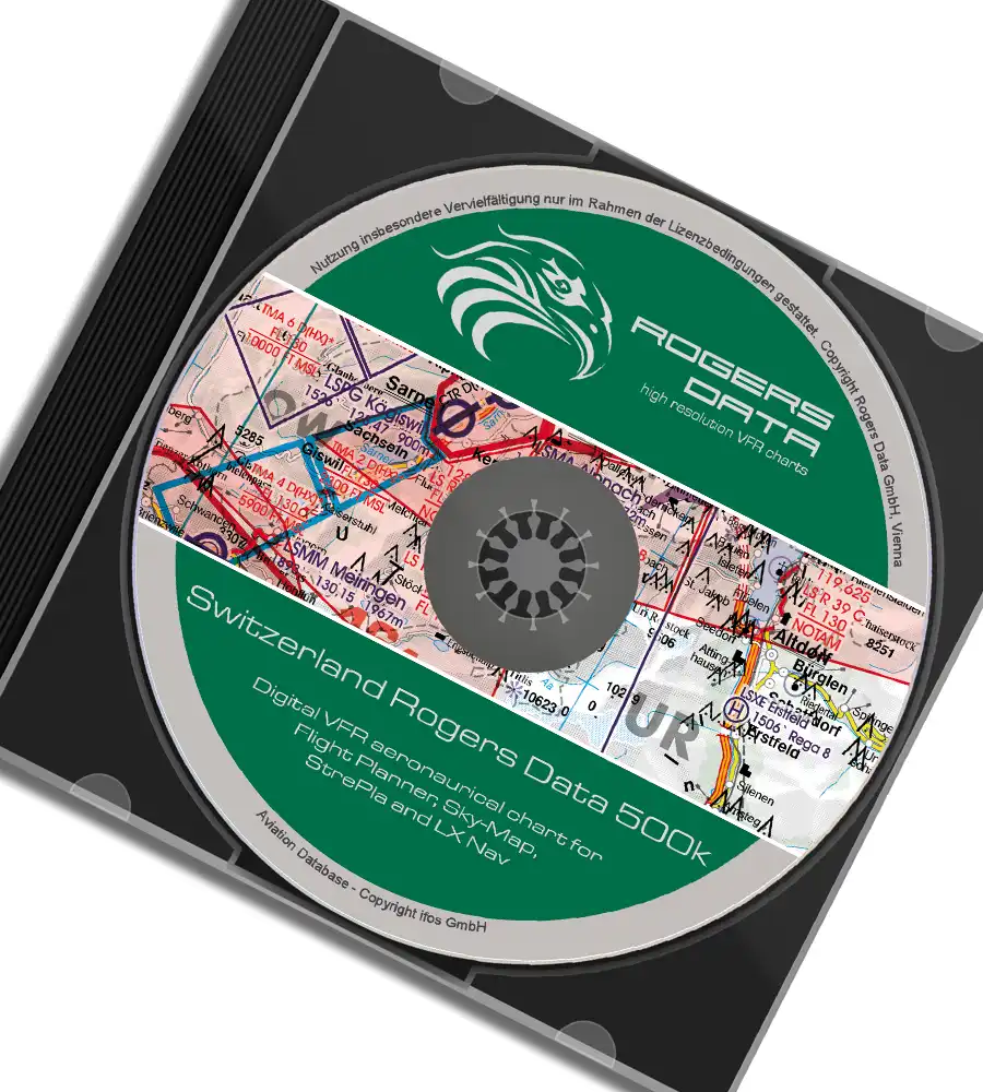 CD Cover Schweiz digitale Karte