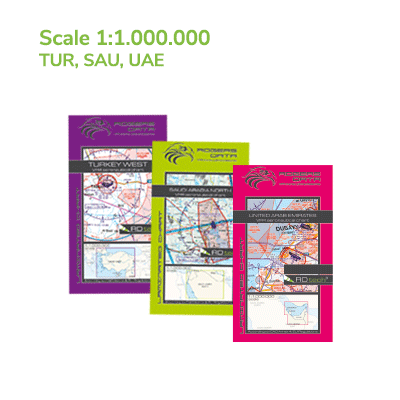 VFR ICAO Charts 1000k, Edition 2026