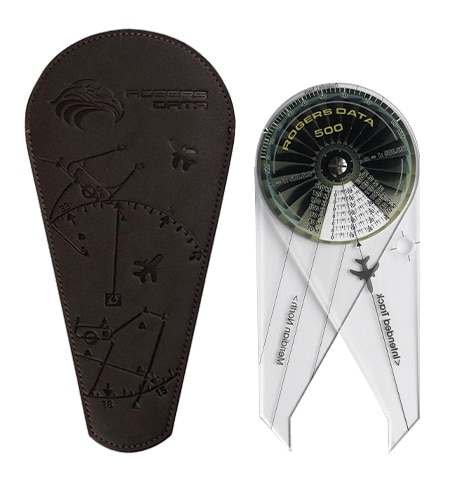 Navigation Compass Leather Cover