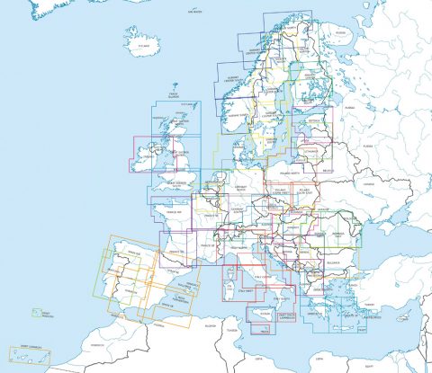 VFR ICAO Charts | Aeronautical Charts | Europa