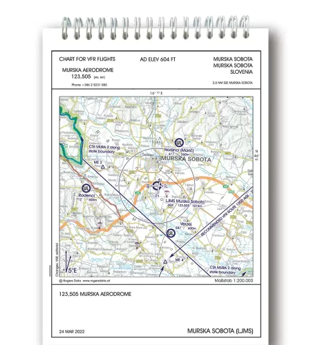 Trip Kit of Slovenia with the LJMS Approach Chart