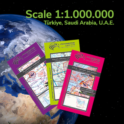 VFR ICAO Charts 1000k, Edition 2025